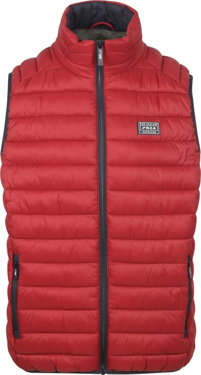 NZA - Rode gewatteerde bodywarmer