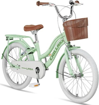 Premium Kinderfiets 20 Inch voor Meisjes en Jongens - Stadsfiets voor Kinderen van 6 tot 11 Jaar
