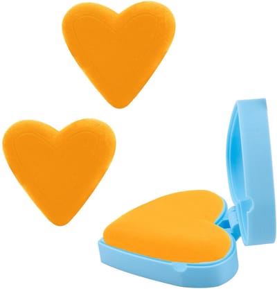 JHUBERS- Hartvormige Cakepopvorm - Blauw Plastic - Bakvorm - Bakgereedschap - Voor Thuis Bakken - 6,2x6cm - Duurzaam en Veilig