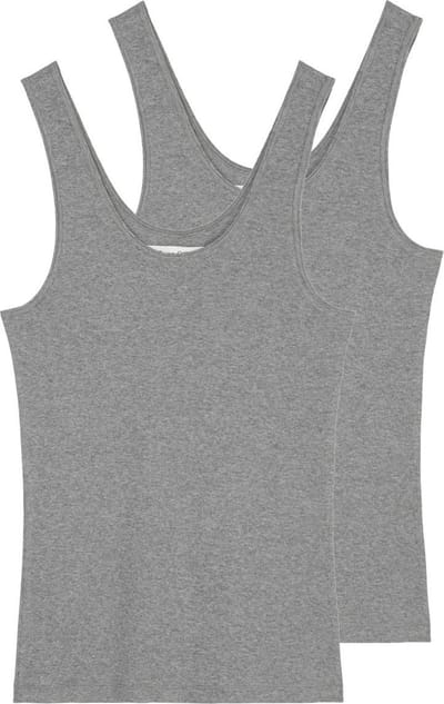 Marc O'Polo Dames onderhemd 2 pack Iconic Rib