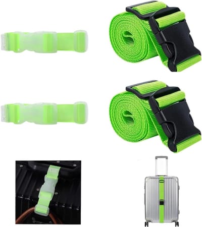 Verstelbare bagagestraps voor veilig reizen - Sterke en duurzame riemen voor koffers en tassen