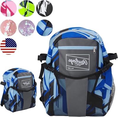 Sportrugzak - Sporttas Jeugd - Sportuitrusting Vervoeren - Groot Hoofdvak - 38 cm Hoog - Blauw