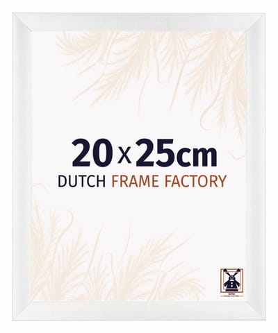 Fotolijst 20x25 cm - MDF - Wit Geveegd - Praag