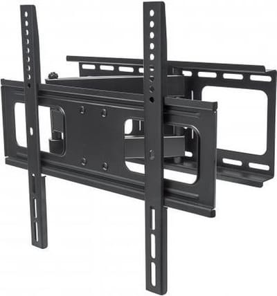 Manhattan 461252 TV-beugel 81,3 cm (32) - 139,7 cm (55) Kantelbaar, Zwenkbaar Voor curved TVs, Variabele afstand tot de muur, Verstelbare ondersteun