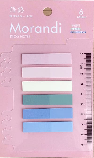 Sticky Notes Transparant – 120 tabs/stickers – – 6 Kleuren – Index Tabs – Tab Stickers – Leuk Kerstcadeau, Sinterklaascadeau of Schoencadeau – Cadeaus onder €5 – Perfect voor Bullet Journal en Boek Annotatie