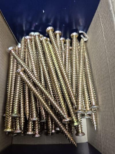 Index hp75112 – torx-30 betonschroef platkop hoog-laag draad diamantpunt – verpakking – 7,5 x 112 100 stuks