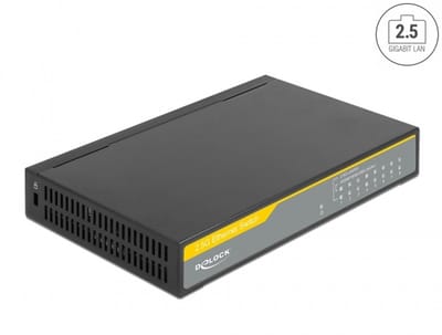 Delock 2.5 Gigabit Ethernet Switch 8 Port