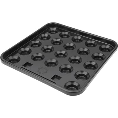 Plastique Durable Snooker Table de Billard Support de Rangement Boîte Plateau 22 Balles Fournitures Accessoires de Billard