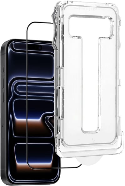 Screenprotector - Geschikt voor Apple iPhone 17 Pro - Met Installatie Kit - Beschermglas - Gehard Glas - Tempered Glass - Screen Protector