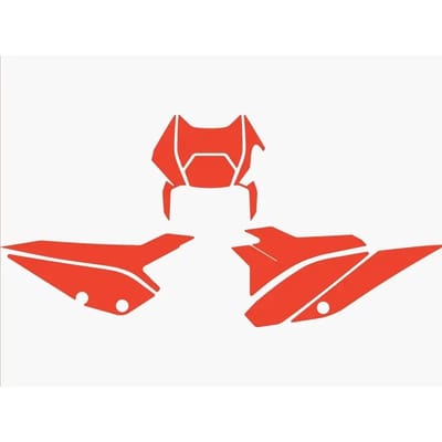 Autocollants motorfiets nummerplaat Blackbird Racing Beta RR 2T/4T