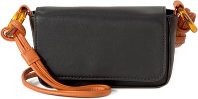 TOM TAILOR Schoudertas Anu Flap Bag Black Zwart