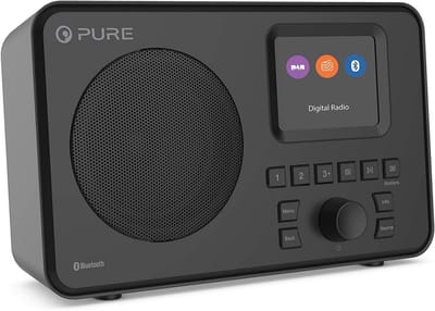 Draagbare DAB+ Radio met Bluetooth 5.0 en 2,4 inch TFT-display