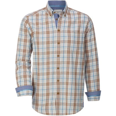 Babista herren Overhemd - 37/38 - beige - Plus Size