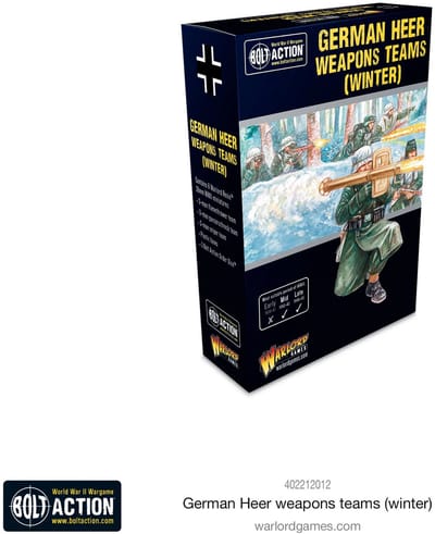 German Heer weapons teams (winter) (Bolt action nieuw)