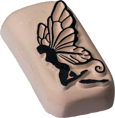 LaDot Tattoo Stempel Steen - XL38 - Extra Large - Elfje - Nep Tattoo - Black Tattoo - Kinderen en Volwassenen
