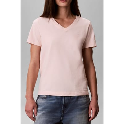 Calvin Klein Archive Jersey V-neck T-shirt Mangano Calcite Taglia: XS | Maglie Sportivi Outlet | Donna