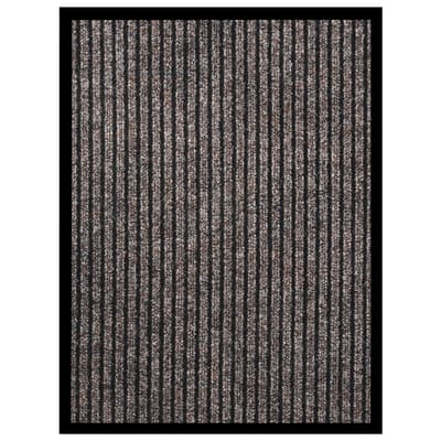 vidaXL - Deurmat - 40x60 - cm - gestreept - beige