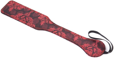 Smart Moves - Rechte Paddle - Brokaat - Rood/Zwart