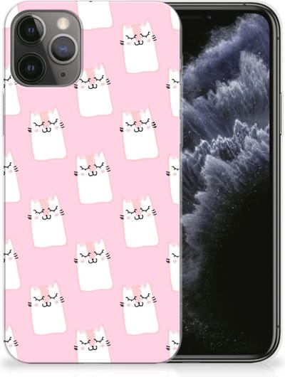 Apple iPhone 11 Pro TPU Hoesje Sleeping Cats