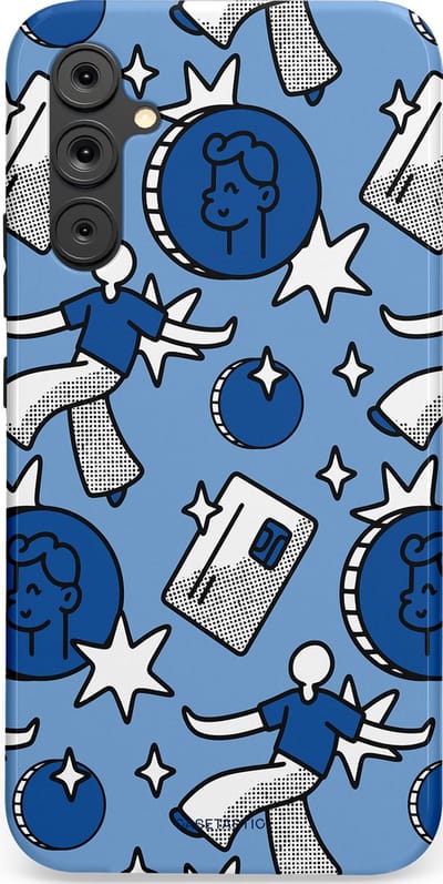 Casetastic Hoesje Geschikt voor Samsung A34 (5G) - Stijlvolle Beschermende Duo-layer Case - Geldroute