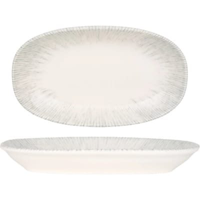 Bonna Serveerschaal - Iris - Porselein - 24x14 cm - set van 2
