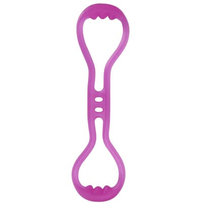 Multifunctionele Stretch Oefenband Gewichtsverlies Rug Arm Yoga Weerstand Fitness Tool Paars pink