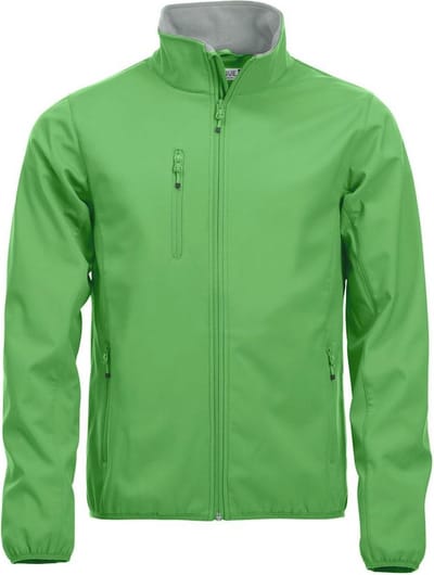 Clique Basic Softshell Jas Heren Appelgroen maat S