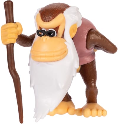 Nintendo Super Mario 6 cm Donkey Kong, Diddy Kong, Cranky Kong Limited Edition