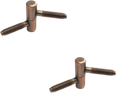 Meubel inboorpaumelle 9x30mm brons 2 stuks