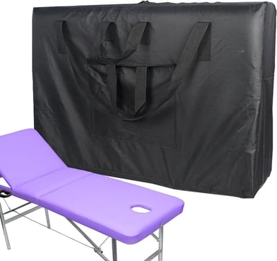 Spa-tafel draagtas met wielen en opbergvakken voor professionele massagetafel .