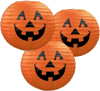 "Papieren lantaarns Pompoen Halloween  - Feestdecoratievoorwerp - One size"
