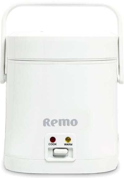 Luxe - Rijstkoker - Remo - 0,3 Liter - 200W - Rijstkoker klein - Rijstkoker met stomer - Rijstkokers - Elektrische rijstkoker - Heel compact en zeer handig in gebruik
