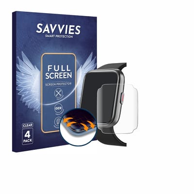 Savvies - Screenprotector voor Tensky ID208 Plus 1.8" - Folie Beschermfolie transparant volledig dekking 4 Stuks