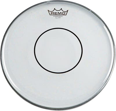 Remo Powerstroke 77 Clear 14", Dot, Tom + Snare Batter - Snare drumvel