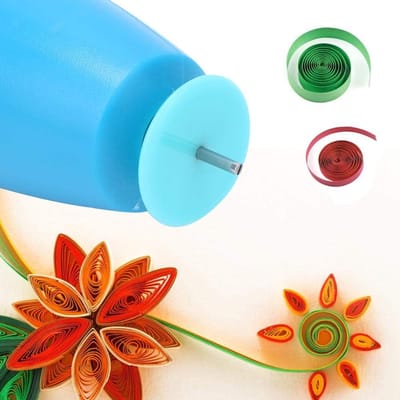 Mmgoqqt 1 Stuk Elektrisch Filigraan Gereedschap - Origami Papierstrip Quilling Tool - Efficiënt Sneld en Eenvoudig te Gebruiken