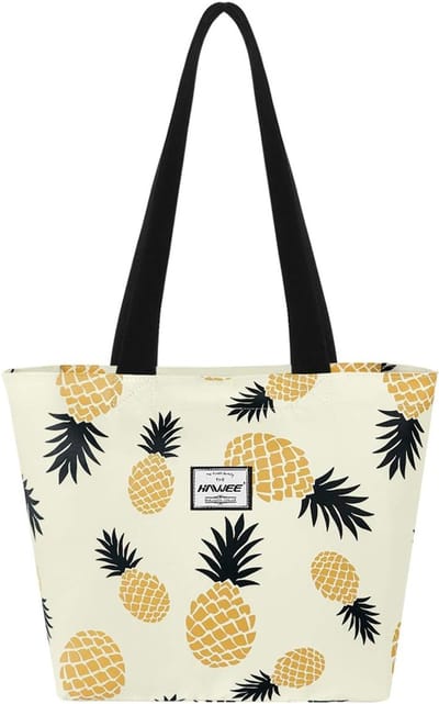 Grote Dames Tote Bag Schoudertas Lichtgewicht Waterdicht met Rits voor Werk School Reizen Strand