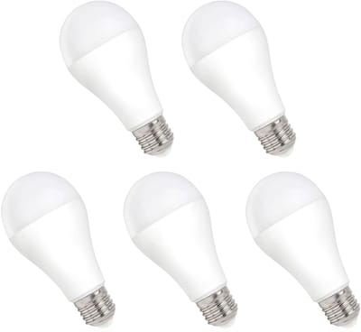 Spectrum LED Lamp E27 15W - 230V - 1550 Lumen - 4000K Neutraal Wit - Natuurlijk Licht - Energiezuinig - 5 stuks