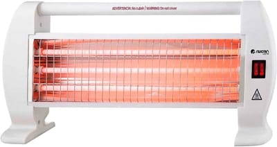Elektrische Kwartsverwarmer 1200W - 3 standen, Energiezuinig, Met Kantelsensor
