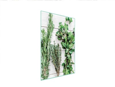 TMK ArtDeko - Snijplank Glas - 35x52 cm - Bescherming - Przyprawy