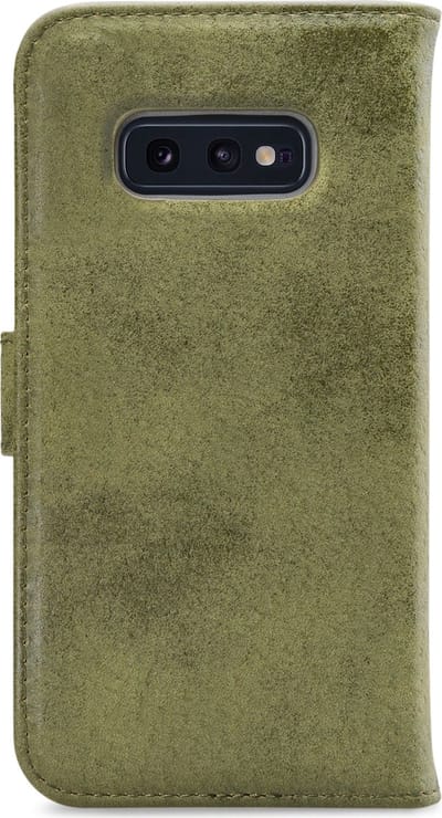 My Style Telefoonhoesje geschikt voor Samsung Galaxy S10e Hoesje | My Style Flex Wallet Bookcase Portemonnee | Pasjeshouder voor 3 Pasjes | Telefoonhoesje voor Pinpas / OV Kaart / Rijbewijs - Olive | Groen
