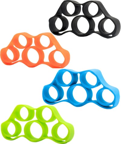U Fit One Vingertrainer Set - Vinger Stretcher - Griptraining - Polstrainer - Handtrainer - RSI - 4 Stuks - 2KG tot 5KG