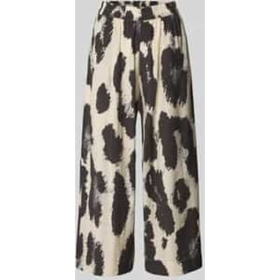 Wide leg broek van viscosemix model 'Karalie Jusia'