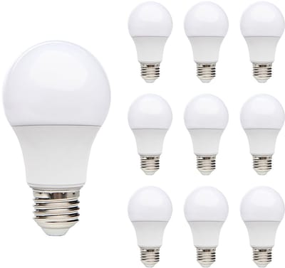 Kobi LED Lamp E27 10.5W - 1055lm - 3000K - 230V - Standaardvorm - Voor Plafondlamp, Eettafel of Werkkamer - 10 stuks