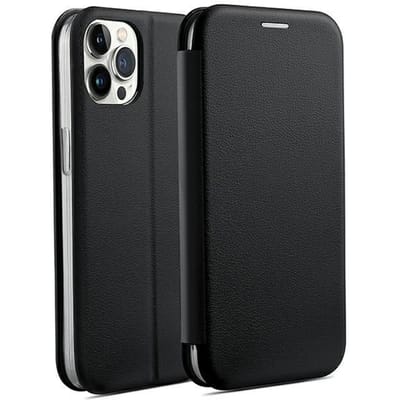 Beline - Etui iPhone 14 Pro - Magnetische Sluiting - Hoogwaardige Afwerking - Zwart