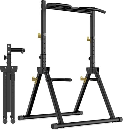 TIM® Squat Rack - Squat Wedge - Power Rack - Zwart - 135cm x 115cm x 223cm