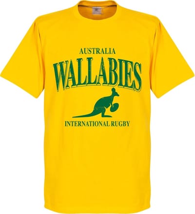 Australië Wallabies Rugby T-shirt - Geel - M