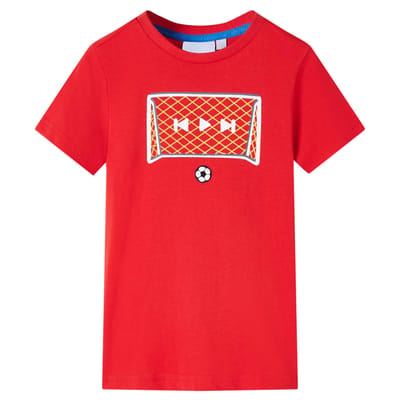 vidaXL - Kindershirt - 92 - rood