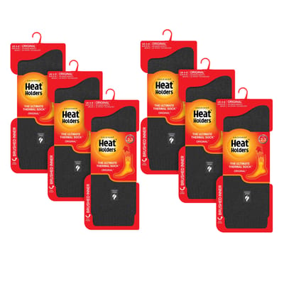 Heat Holders - 6 paar originele dikke winterthermo sokken voor dames
