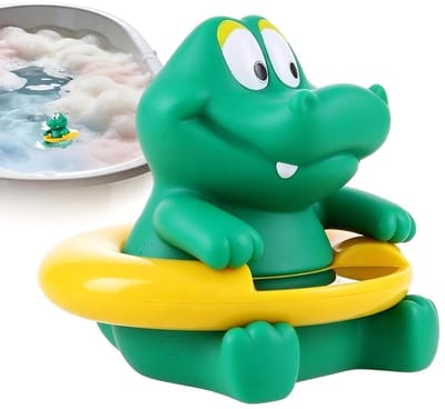 Kinder Badthermometer - Drijvend Dierenmodel - Veilig Baden - Dierenlook Ontwerp - 12 Centimeter - Meerdere Kleuren