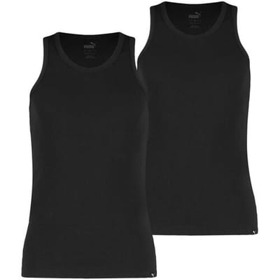 Puma Basis Tank Top Heren Black M